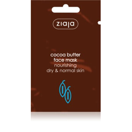 Gesichtsmaske mit Kakaobutter, 7 ml, Ziaja