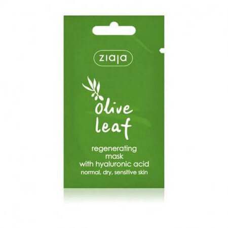 Regenerationsmaske für normale und empfindliche Haut Olivenblatt, 7 ml, Ziaja