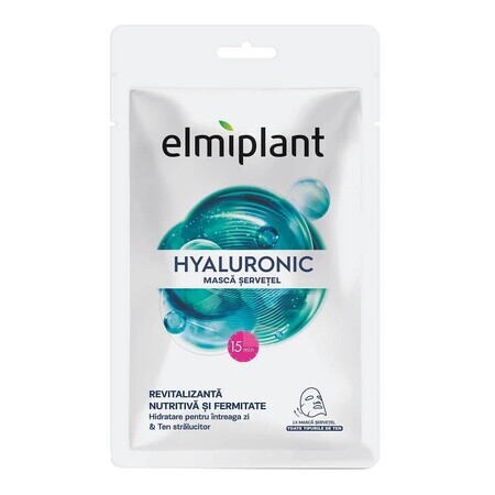 Hyaluronsäure-Maske für den Teint, 20 ml, Elmiplant