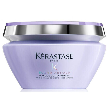 Masca violet pentru par blond Blond Absolu Masque Ultra-Violet, 500 ml, Kerastase