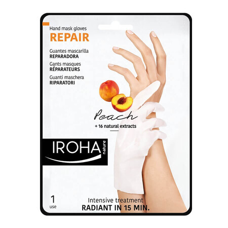 Regenerierende Hand- und Nagelmaske, 2 x 9 ml, Iroha