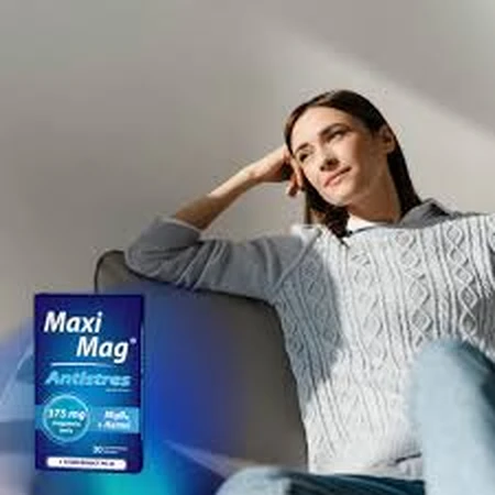 MaxiMag Antistres 375 mg, 30 comprimate, Zdrovit