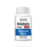 Melatonin Forte 10 mg, 30 capsule vegetale, Zenyth