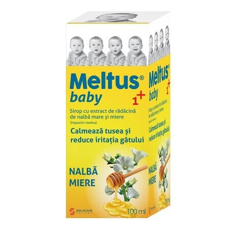 Meltus baby 1+ Sirup Nalba und Honig, 100 ml, Solacium Pharma