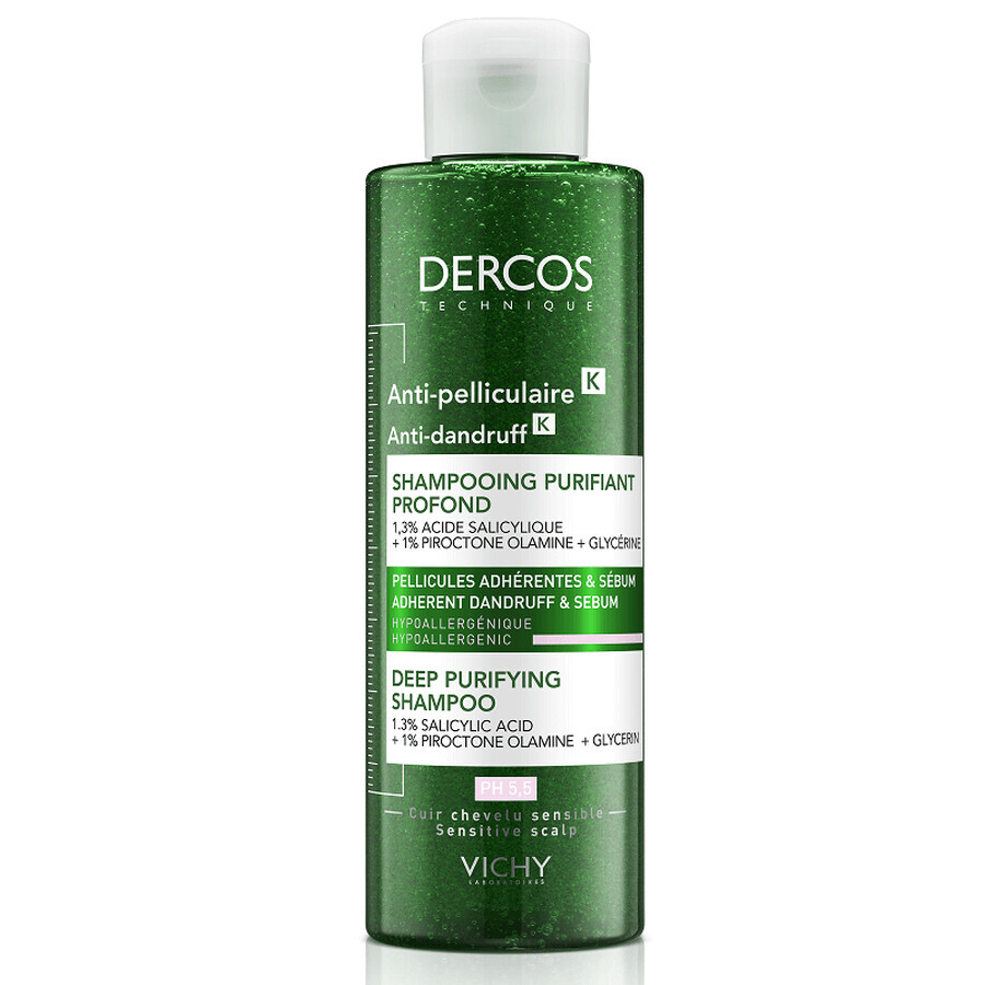 Vichy Dercos K Anti-Schuppen K Tiefenreinigendes Shampoo, 250 ml 