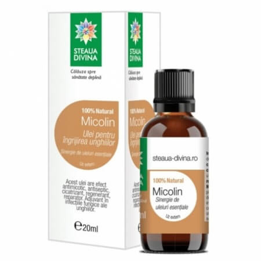 Micolin ulei pentru unghii, 20 ml, Steaua Divina