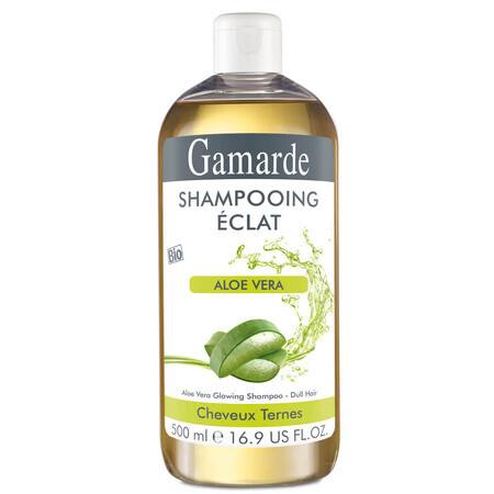 Bio-Shampoo mit natürlichem Glanz und Aloe Vera, 500 ml, Gamarde