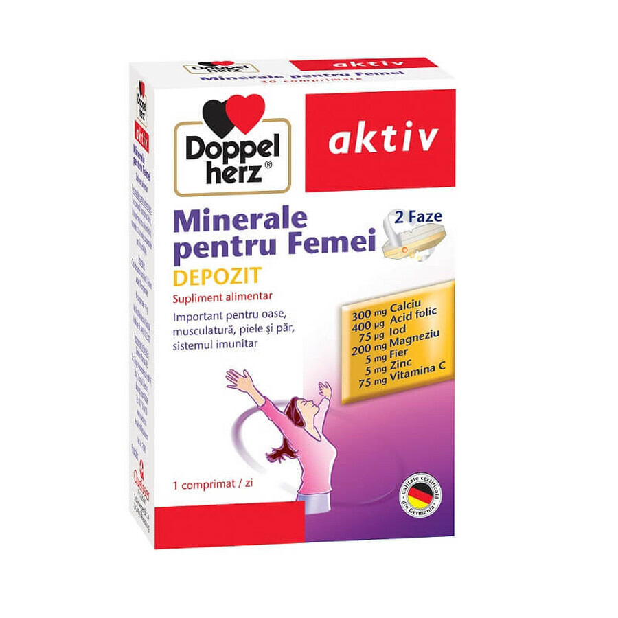 Mineralien für Frauen, 30 Tabletten, Doppelherz