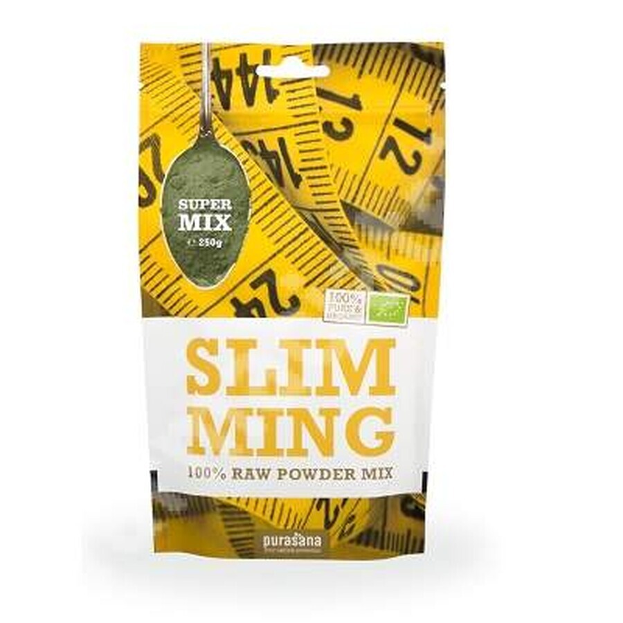 Mix organic pentru slabit 100% organic Slim Ming, 250 g, Purasana