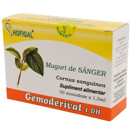 Muguri de Sânger, Gemoderivat, 30 monodoze, Hofigal