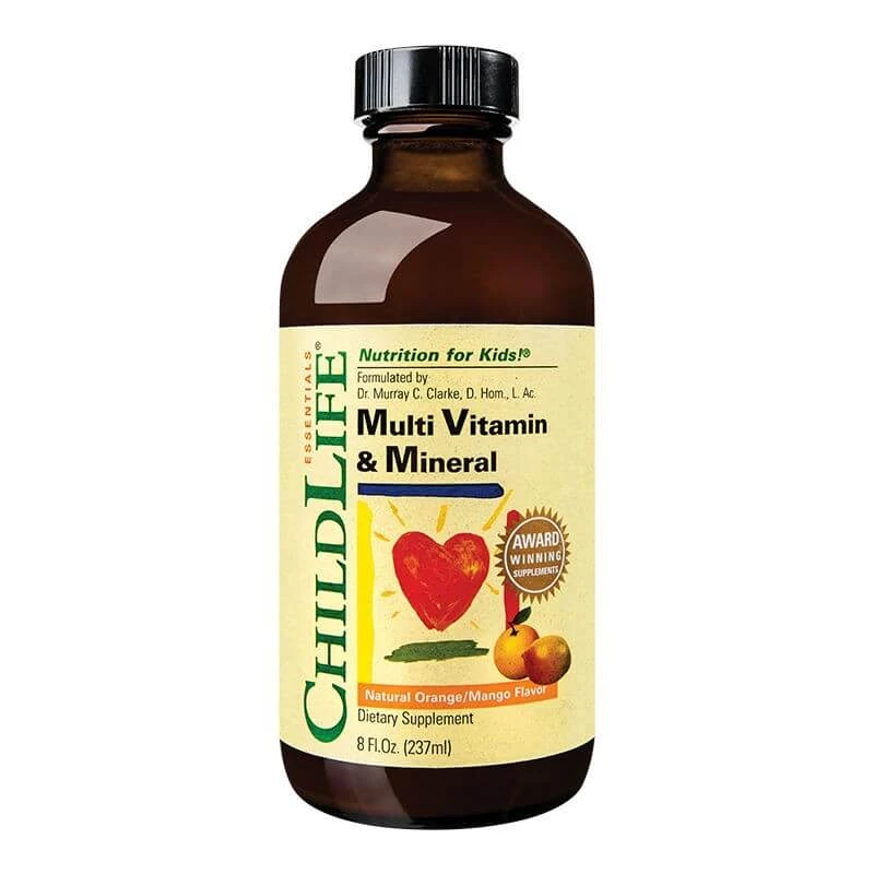 Multivitamine und Mineralien Childlife Essentials, 237 ml, Secom