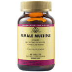 Multivitamine și minerale pentru femei Female Multiple, 60 tablete, Solgar