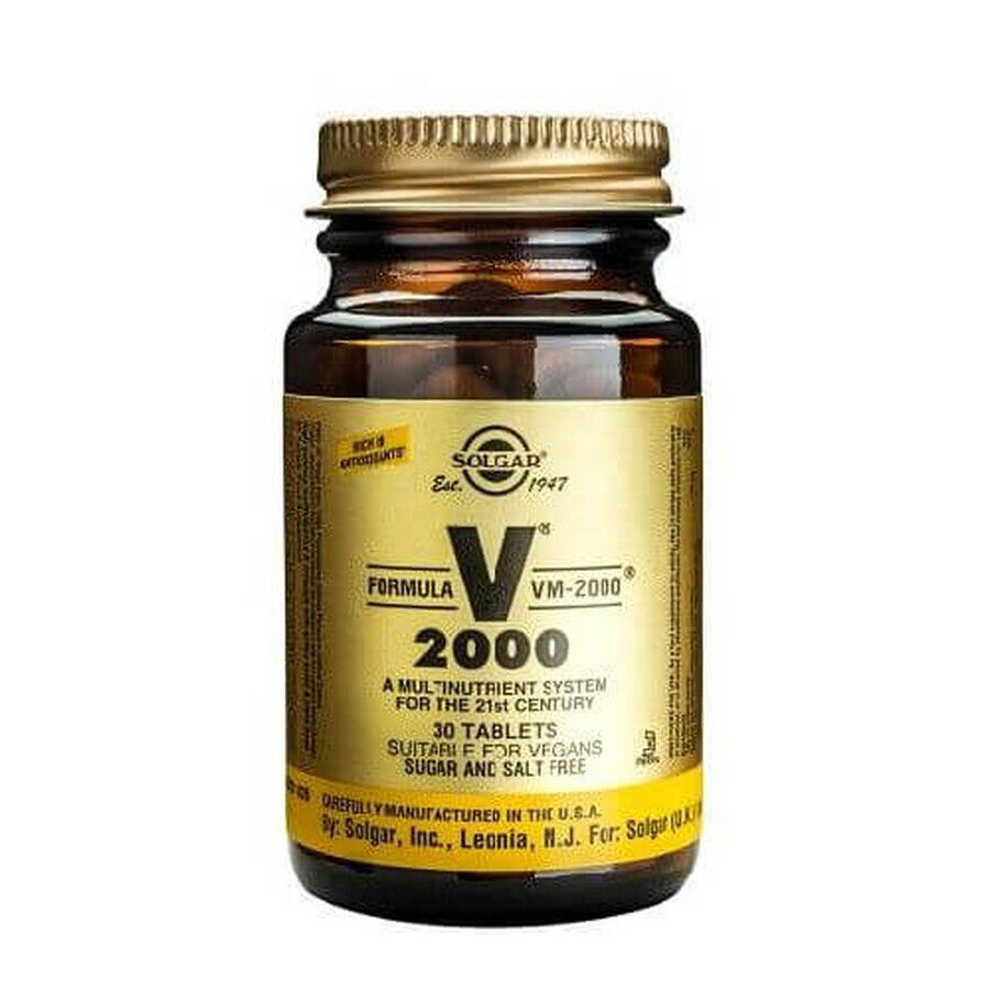 Multivitamin VM 2000, 30 Tabletten, Solgar