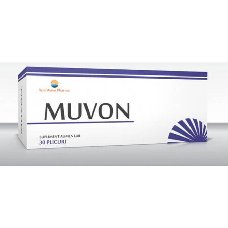 Muvon, 30 plicuri, Sun Wave Pharma