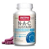 N-A-C Sustain 600mg Jarrow Formulas, 100 tablete, Secom