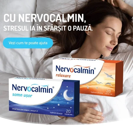 Nervocalmin somn uşor, 20 capsules, Biofarm