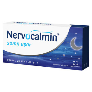 Nervocalmin Sleep Easy, 20 Kapseln, Biofarm