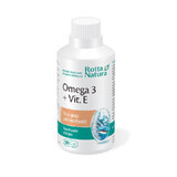 Omega 3 + Vitamin E 1000mg, 90 Kapseln, Rotta Natura
