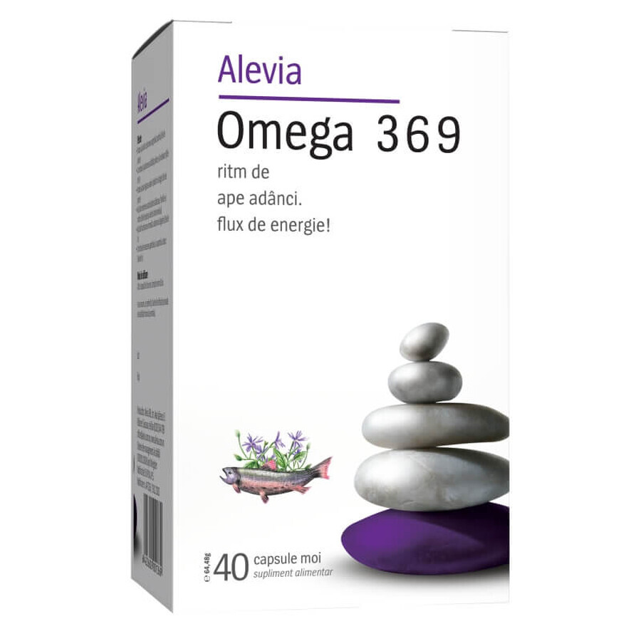 Omega 3 6 9, 40 Tabletten, Alevia