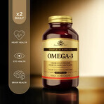 Omega-3-Dreifachkonzentrat, 50 Kapseln, Solgar