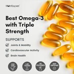 Omega-3-Dreifachkonzentrat, 50 Kapseln, Solgar