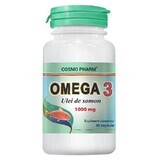 Omega 3 Lachsöl 1000 mg, 30 Kapseln, Cosmopharm