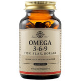 Omega 3-6-9, 60 Kapseln, Solgar