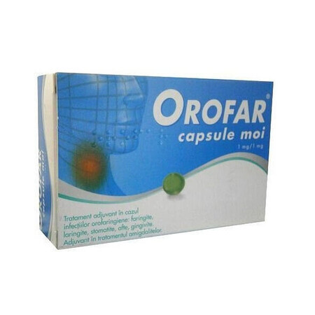 Orofar, 24 Kapseln, Novartis