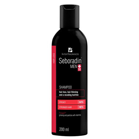 Shampoo for men against hair loss and thinning hair Seboradin Men, 200 ml, Lara