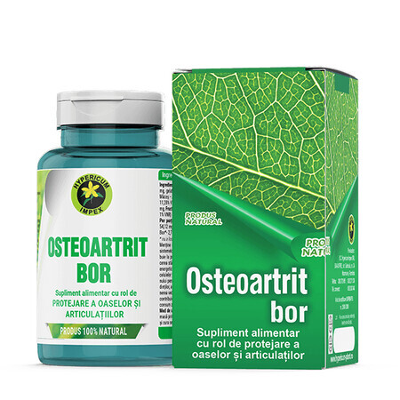Osteoartrit Bor, 60 Kapseln, Hypericum