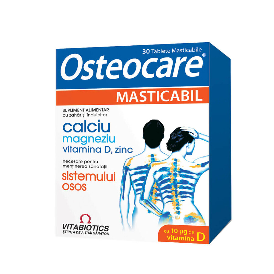 Osteocare Kautabletten, 30 Tabletten, Vitiabiotics