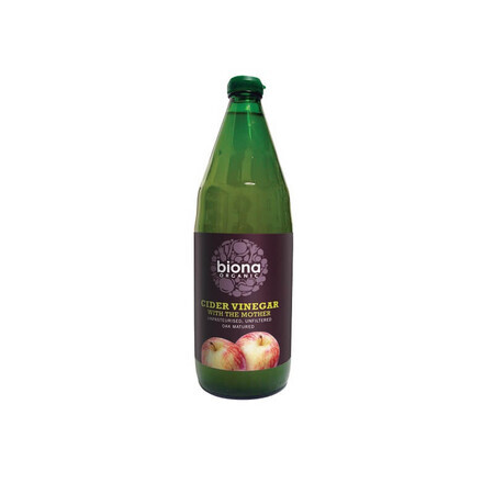 Unfiltered eco apple cider vinegar, 750 ml, Biona