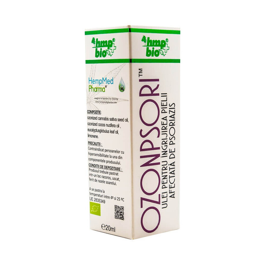 Ozonpsori Öl für Psoriasis, 20 ml, HempMed Pharma