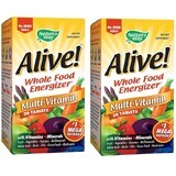 Pachet Alive Nature's Way, 30 tablete + 30 tablete, Secom