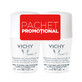 Roll-on Antitranspirant Roll-on Deodorant Parf&#252;mfrei 48h, 50 ml + 50 ml, Vichy