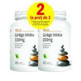 Packung Ginkgo Biloba 100 mg, 60 + 60 Tabletten, Alevia
