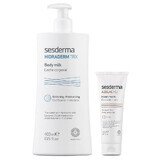 Pachet Lapte de corp Hidraderm TRX, 400 ml + Crema depigmentanta pentru maini cu SPF 30 Azelac RU, 50 ml, Sesderma