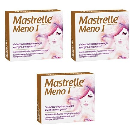 Pachet Mastrelle Meno I (3 la preț de 2), 30 capsule, Fiterman Pharma