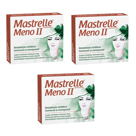 Pachet Mastrelle Meno II (3 la preț de 2), 30 capsule, Fiterman Pharma