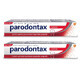 Klassische Zahnpasta-Packung Parodontax, 75 ml + 75 ml, Gsk
