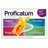 Pachet Proficatum, 30 comprimate filmate + 50% reducere la al doilea produs, Aflofarm