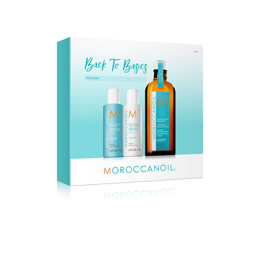 Pachet promo Moroccanoil Volume, Moroccanoil