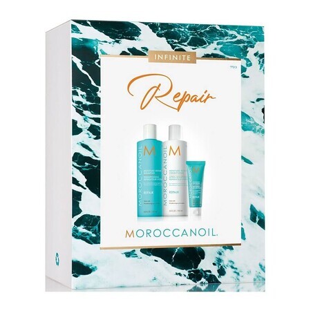 Pachet Spring  Repair pentru par deteriorat, Moroccanoil