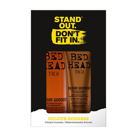 Pachet Tigi Bed Head Colour Goddess Șampon, 400 ml + Balsam, 200 ml, Tigi