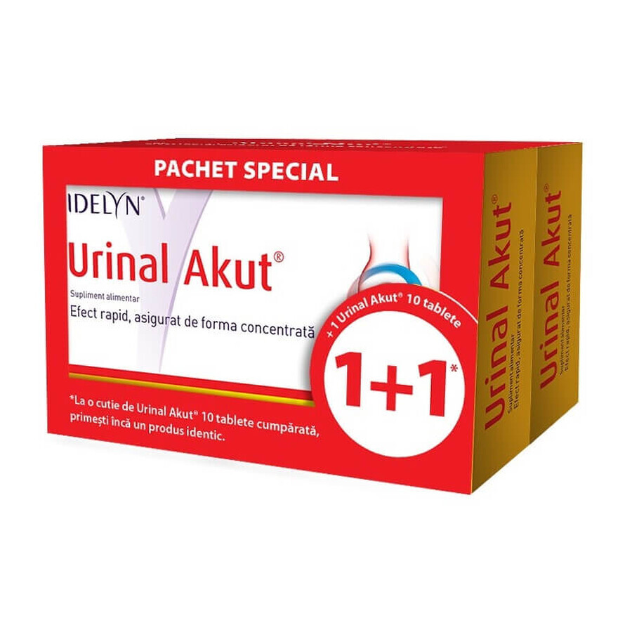 Akut Idelyn Urinal Pack 10 + 10 Tabletten, (1+1) , Walmark Bewertungen