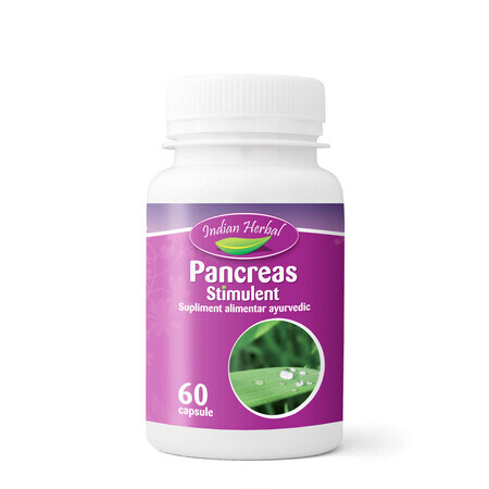 Pancreas Stimulent, 60 capsule, Indian Herbal