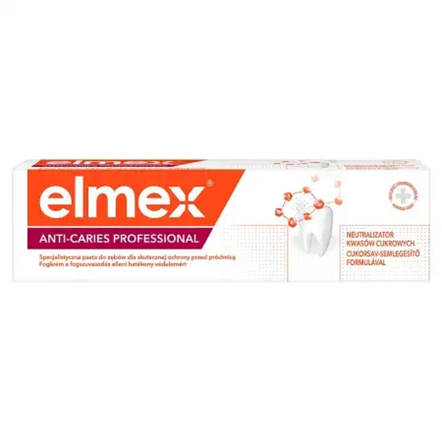 Elmex Professionelle antike Zahnpasta, 75 ml
