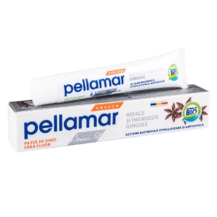 Fluoridfreie Zahnpasta mit Anis, 50 ml, Pellamar