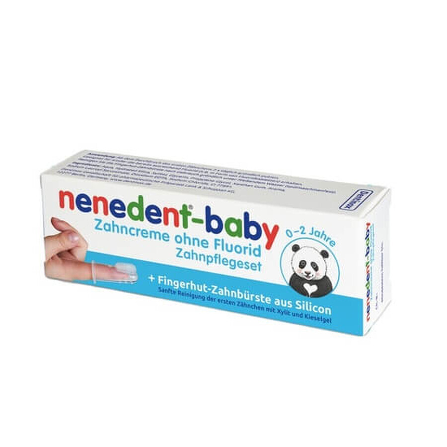 Baby toothpaste without fluoride Nenedent Baby, 20 ml, Dentinox Berlin