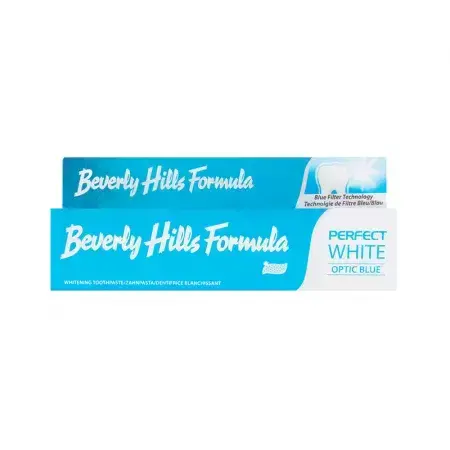 Pastă de dinți Perfect White Optic Blue, 100 ml, Beverly Hills Formula
